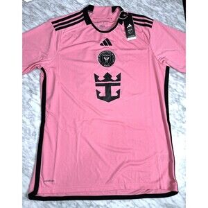 Adidas MLS Inter Miami CF Lionel Messi Home Jersey Men’s Soccer Large JE9741 NEW